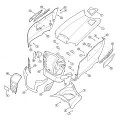 Genuine Stihl RT5112.0 Z / D - Engine hood