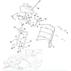 Stihl RT5112.1Z - Dashboard - Parts Diagram