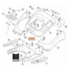 Genuine Stihl RT6112.0 ZL / C - Cover