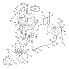 Genuine Stihl RT6112.0 ZL / H - Engine, tank