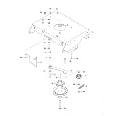 Husqvarna Rz19 - Engine Plate