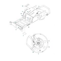 Husqvarna Rz3016 - Decals