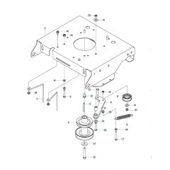 Husqvarna Rz3016 - Engine Plate