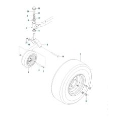 Husqvarna Rz3016 - Wheels & Tyres