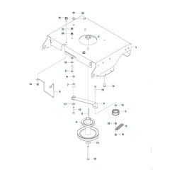 Husqvarna Rz4219 - Engine Plate