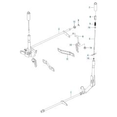 Husqvarna Rz4221 Tf Bf - Brake / Rear Mower Lift