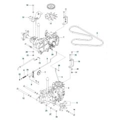 Husqvarna Rz4221 Tf Bf - Hydraulic Pump