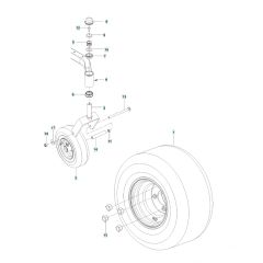 Husqvarna Rz4222 Tf - Wheels & Tyres