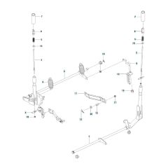 Husqvarna Rz4619 - Brake / Rear Mower Lift