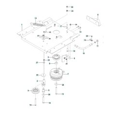 Husqvarna Rz4619 - Engine Plate