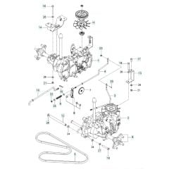 Husqvarna Rz46215 - Hydraulic Pump