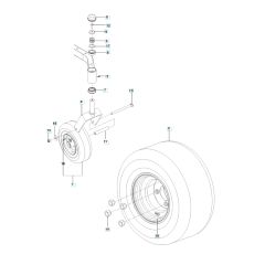 Husqvarna Rz46215 - Wheels & Tyres