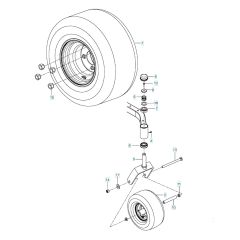 Husqvarna Rz46I Bf - Wheels & Tyres