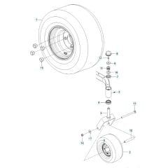 Husqvarna Rz4824F - Wheels & Tyres