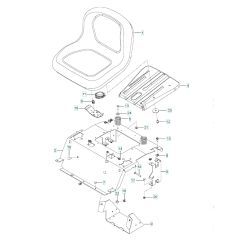 Husqvarna Rz5422 - Seat