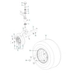 Husqvarna Rz5422 - Wheels & Tyres