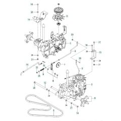 Husqvarna Rz5424 - Hydraulic Pump