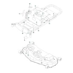 Husqvarna Rz5424 T - Decals