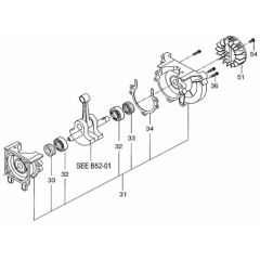 Tanaka SF-PH2501S - Crankcase