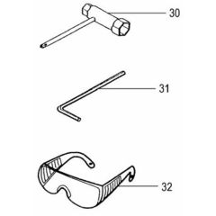 Tanaka SF-PH2501S - Tools