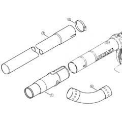 Genuine Stihl SH56 D / U - Gutter cleaning