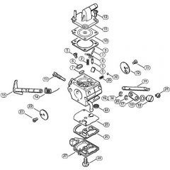 Genuine Stihl SP450 / G - Carburetor C1Q-S34 (46.2003)