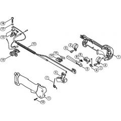 Genuine Stihl SP450 / M - Control handle