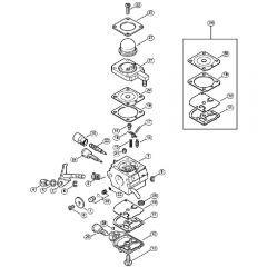 Genuine Stihl SP85 / E - Carburetor 4137/22