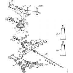 Genuine Stihl SP90 / L - Gear head, Rake