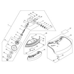 Gear Case, Shield