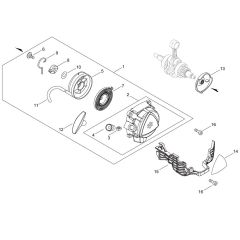 Recoil Starter, Pully Group