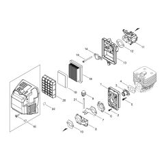 Air Cleaner, Carburettor