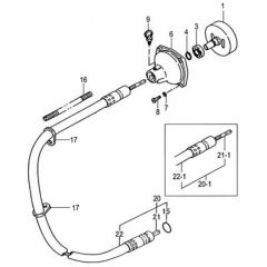 Tanaka SUM-400 - Clutch Case Flexible Shaft