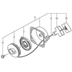 Tanaka SUM-500DX - Recoil Starter