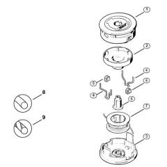 Genuine Stihl SuperCut 20-2 / A - Mowing head SuperCut 20-2