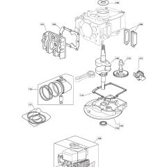 SV40 - 2009-2010 - 118550370/0_080002 - Mountfield Engine Diagram