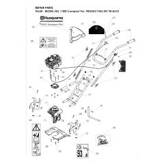 Husqvarna T200COMPACTPRO - 2008-9 - Product Complete