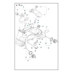 Husqvarna T435 - Fuel Tank