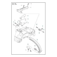 Husqvarna T435 - Handle