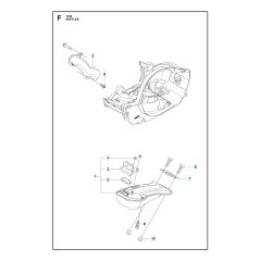 Husqvarna T435 - Muffler