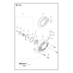 Husqvarna T435 - Starter