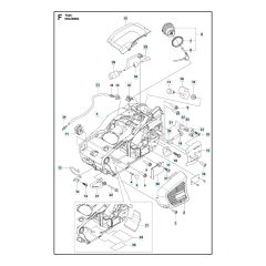 Husqvarna T525 - Housing