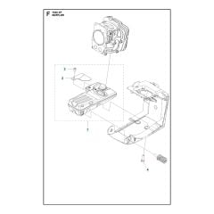 Husqvarna T540XP - Muffler