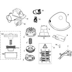 Viking TA400 - Spare Parts - Parts Diagram