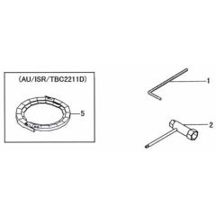 Tanaka TBC-2211D - Tools