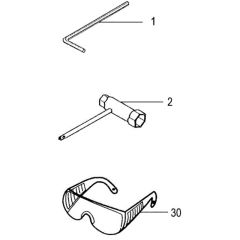 Tanaka TBC-2308-BS - Tools And Optional Parts