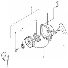 Tanaka TBC-2308-BS - Tbc-230B Recoil Starter