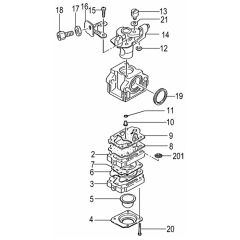 Tanaka TBC-2501D - Carburettor