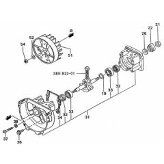 Tanaka TBC-270PFD - Crankcase