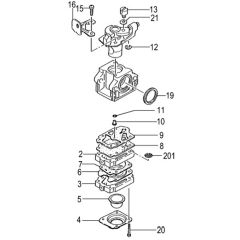 Tanaka TBC-270PFDS - Apr 2008 - Carburettor